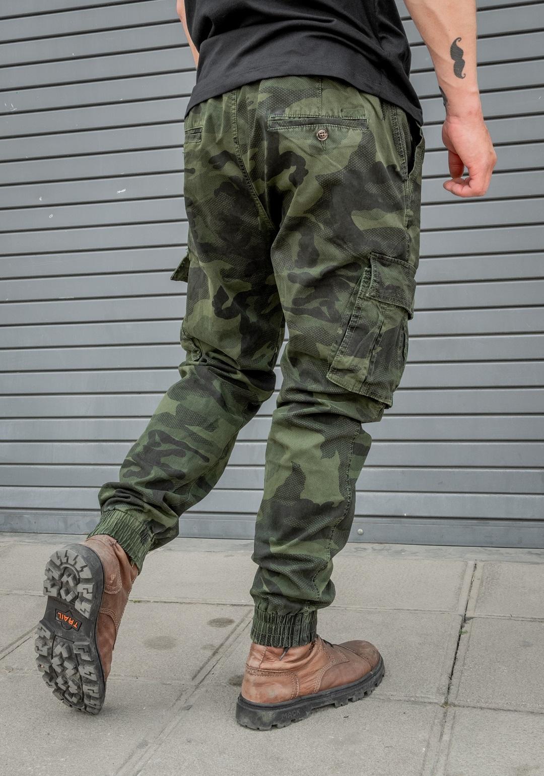 Pantalón Sprider Stores Cargo Militar Tactico Camuflado Hombre, Reciclado
