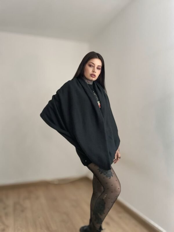 Cuello Capota Negro Unisex