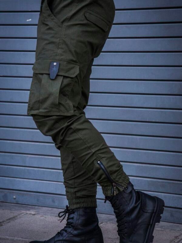 Cargo Normandía Verde Hombre