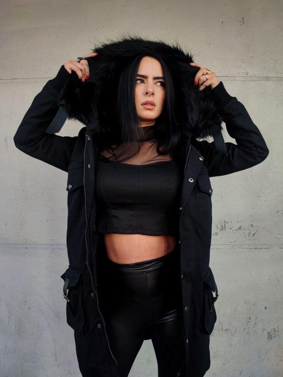 Parka Total Black Mujer - Imagen 2