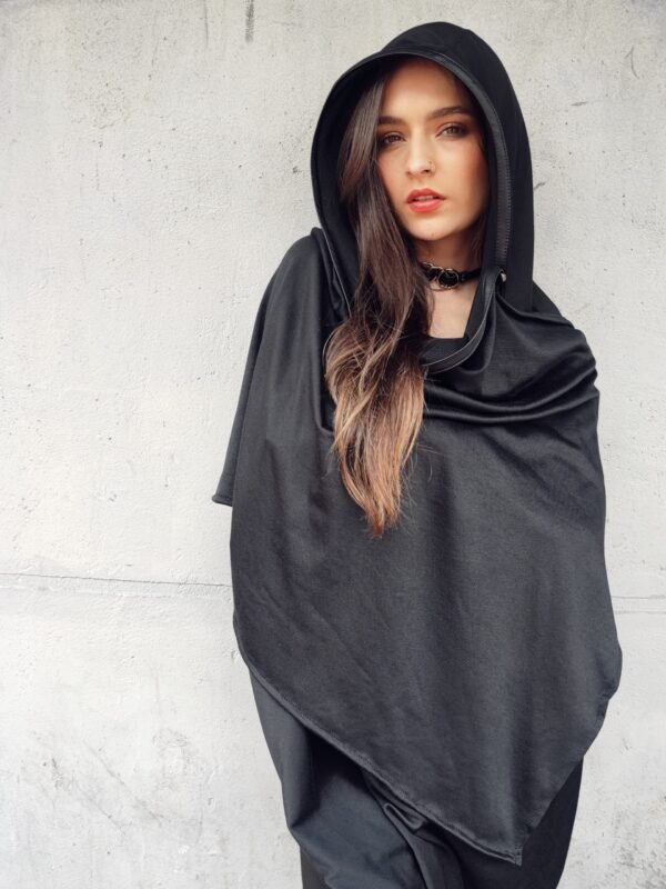 Poncho Alta California Roboto Mujer