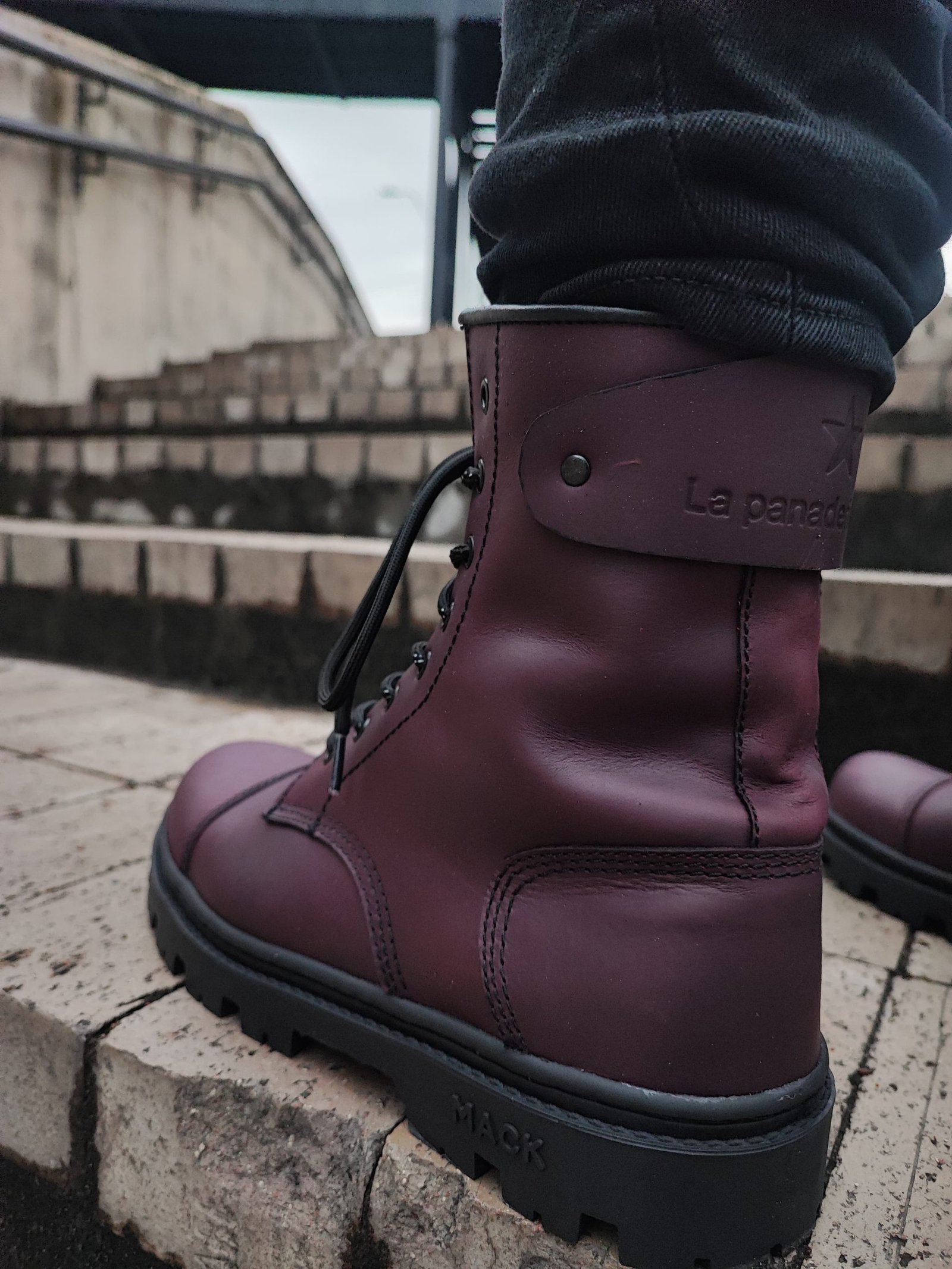 Botas Combat Uva - Imagen 10