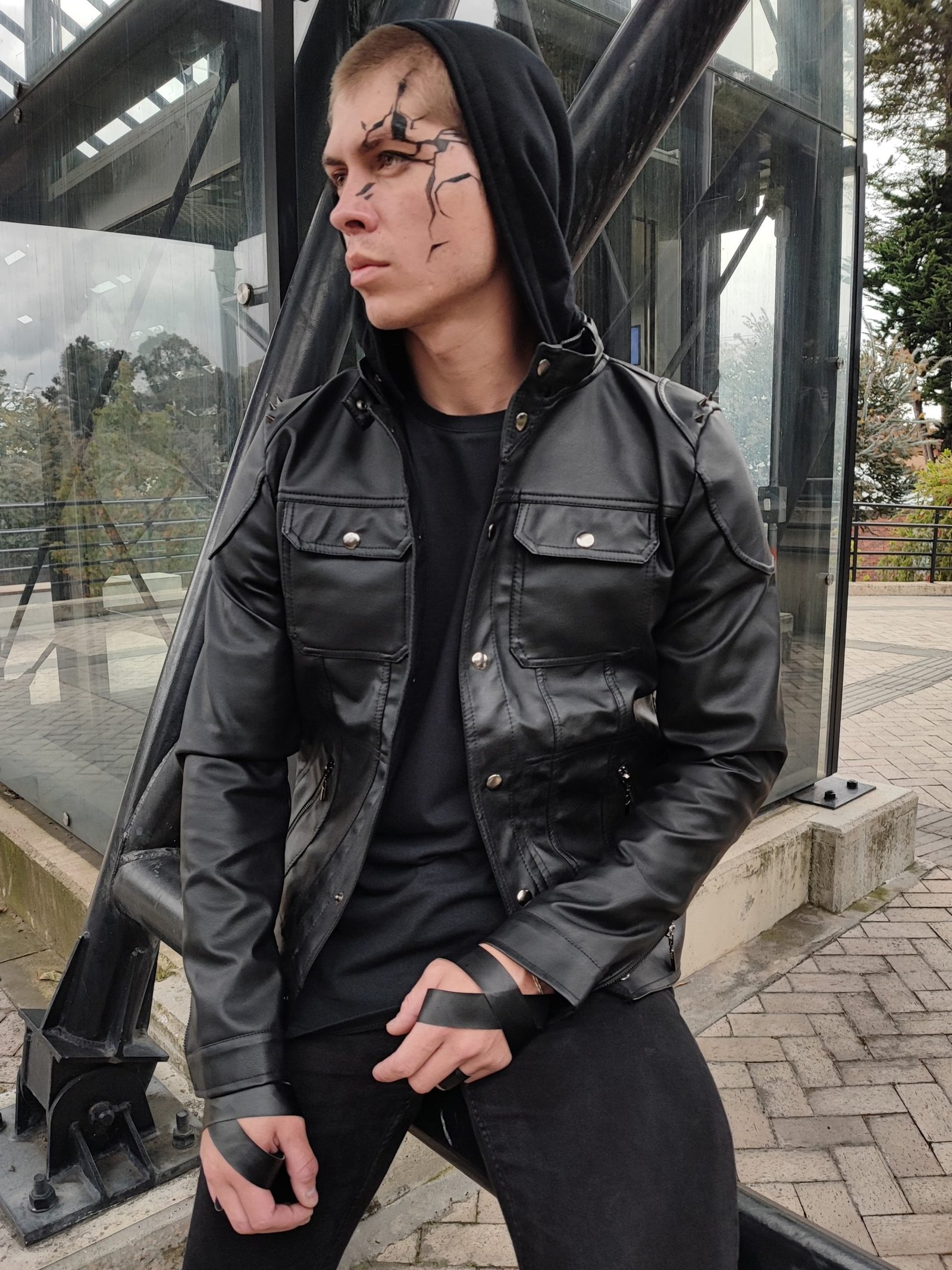 Chamarra Liverpool Leather Hombre