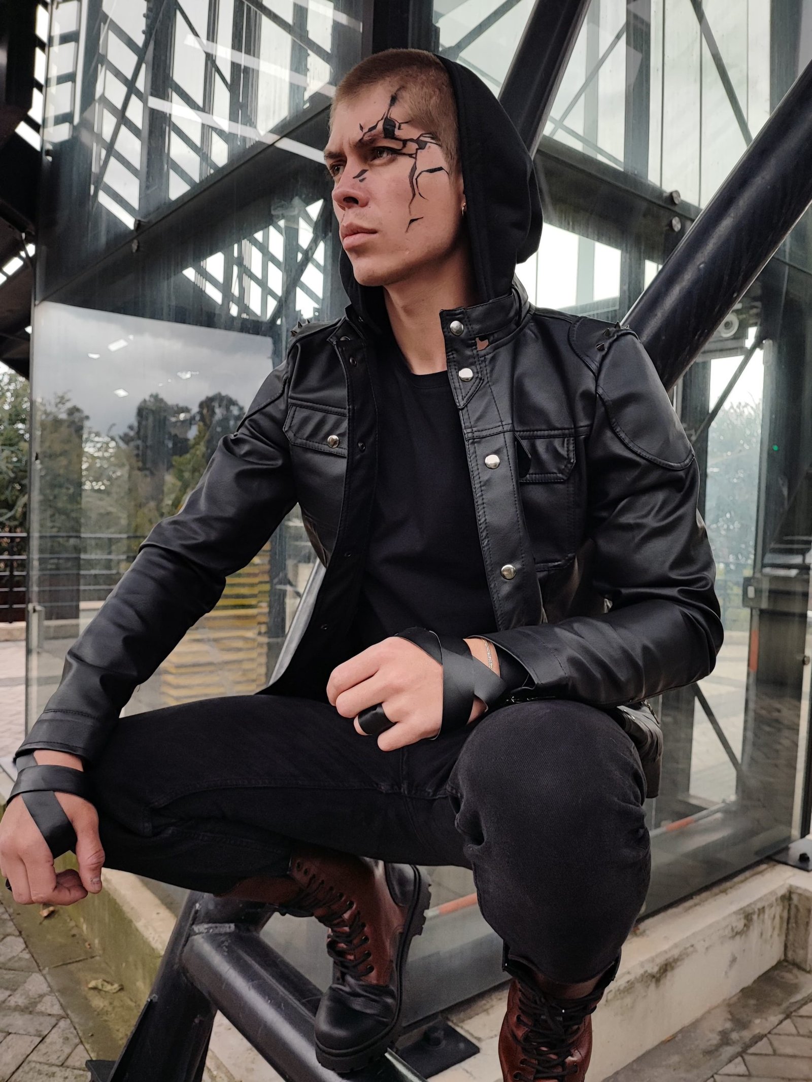 Chamarra Liverpool Leather Hombre - Imagen 2