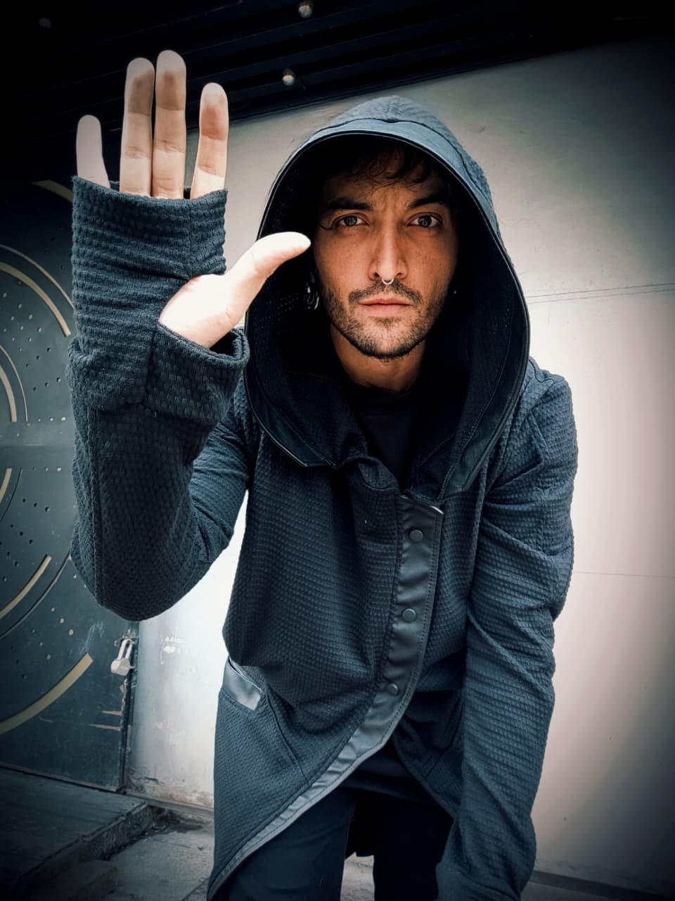 Hoodie Cypher Negro - Imagen 3