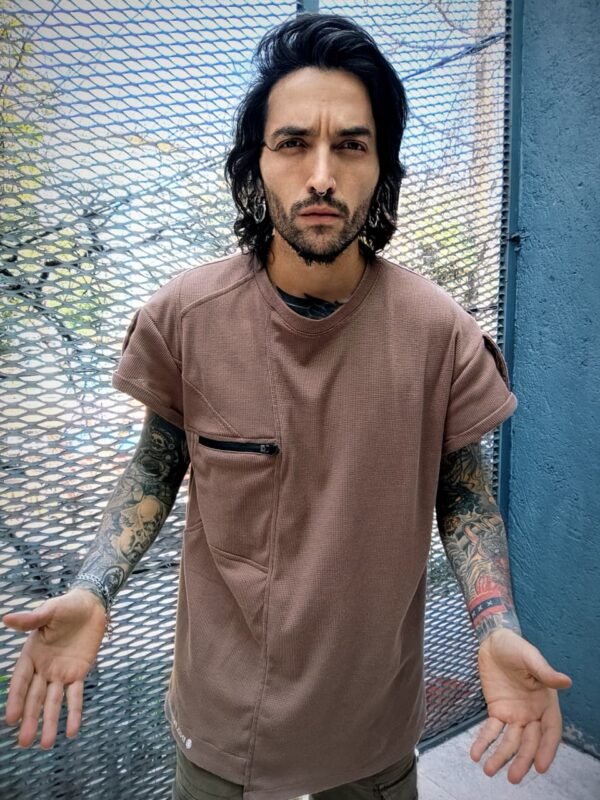 Camiseta Cobra Marrón